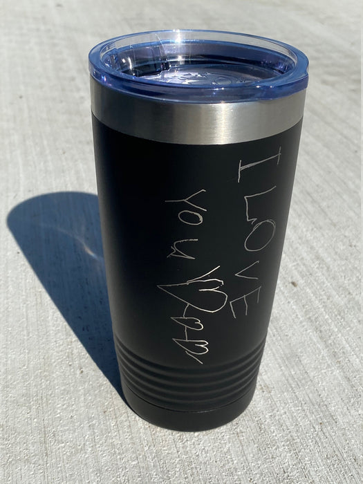 Kids Drawing Engraved Tumbler-Maddie & Co.