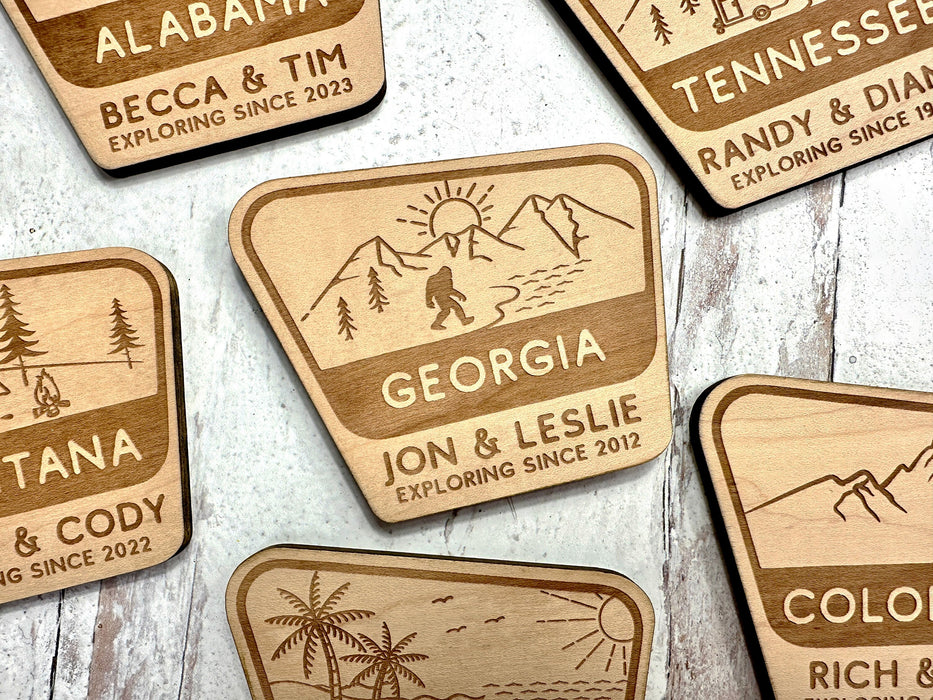 Personalized Adventure Magnet-Maddie & Co.