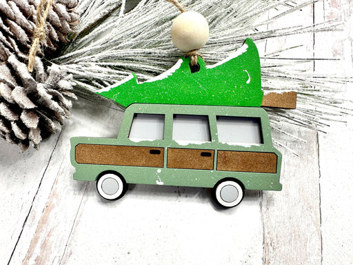 Personalized Family Truck Christmas Ornament-Maddie & Co.