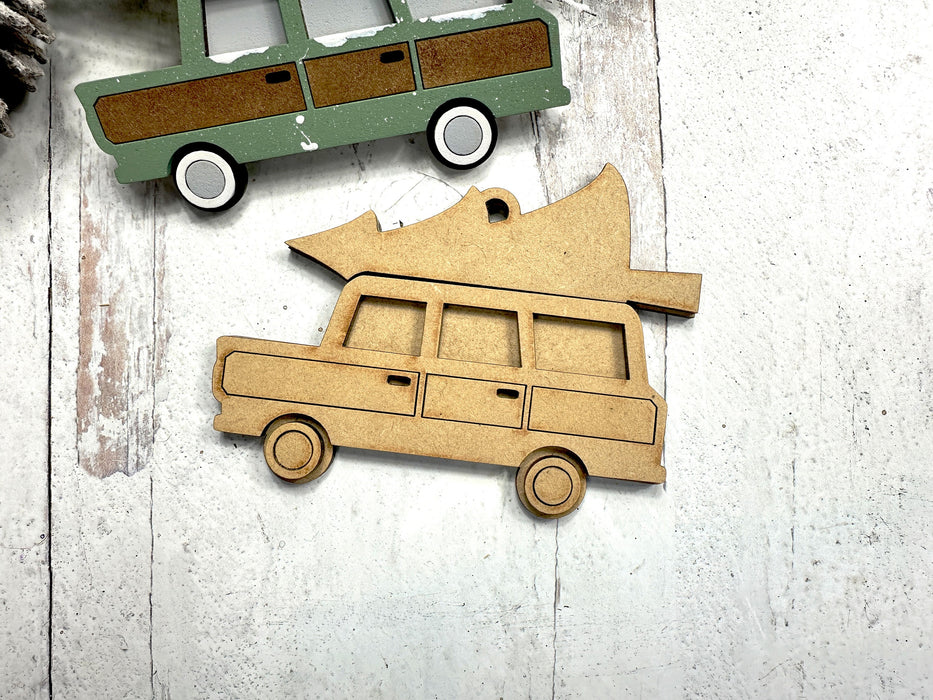 Personalized Family Truck Christmas Ornament-Maddie & Co.