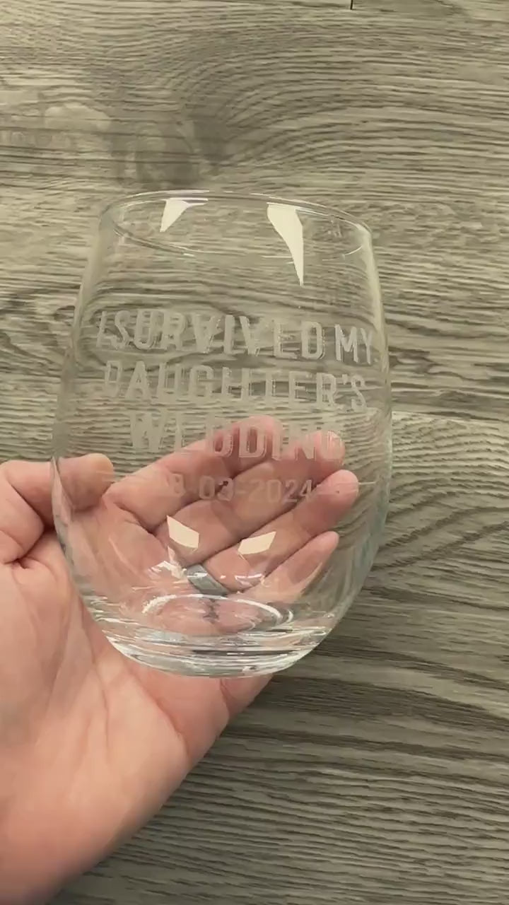 I Survived My Sister's Wedding Glass