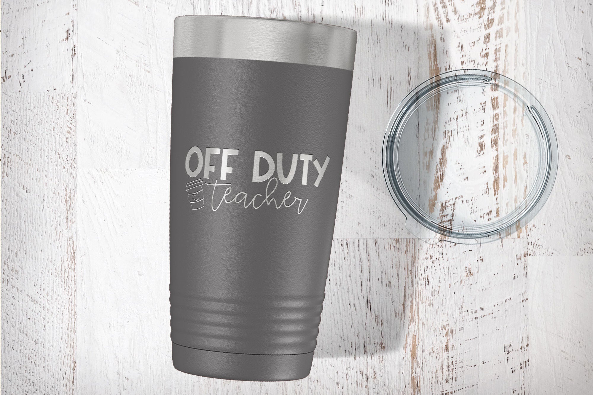 Police Badge Laser Etched Tumbler — Maddie & Co.