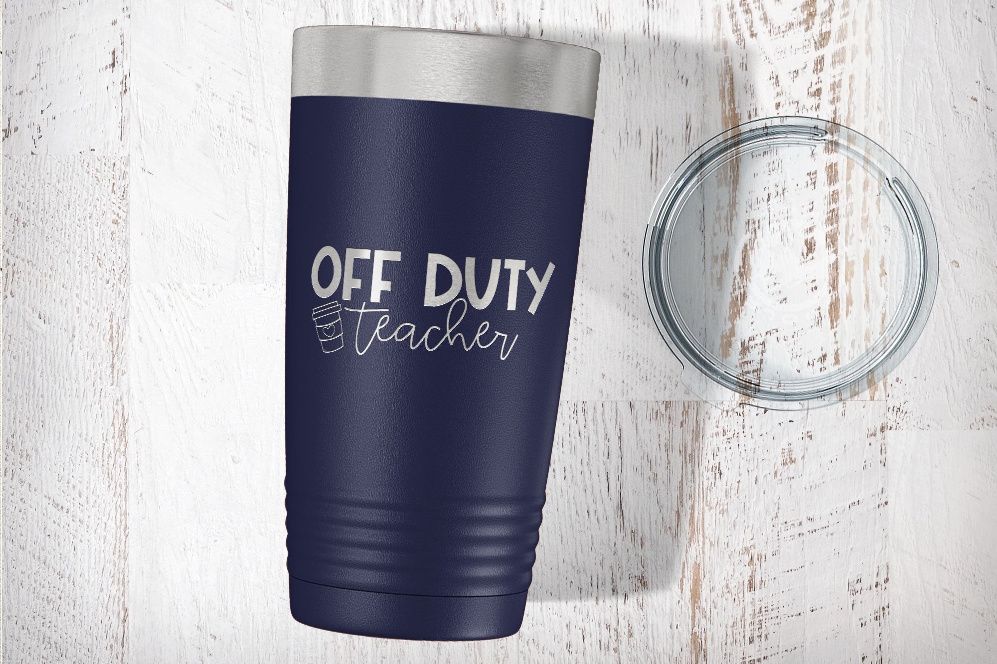 Police Badge Laser Etched Tumbler — Maddie & Co.