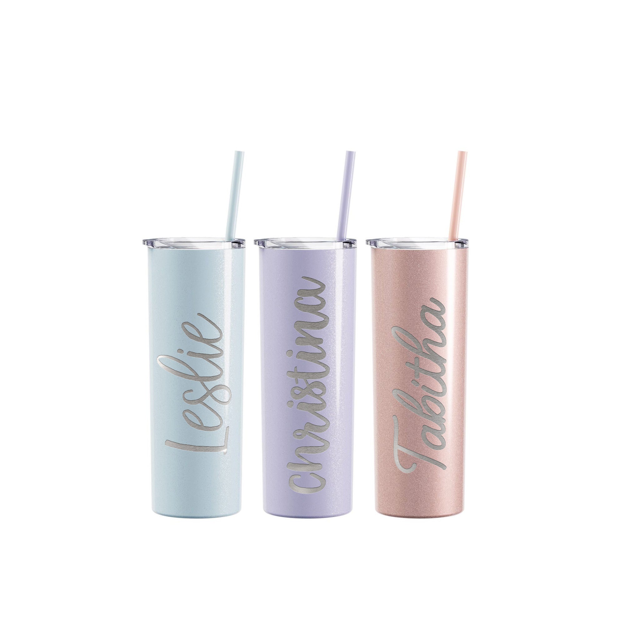 Personalized Tumbler With Lid and Straw, Bridesmaids Gifts, Cheap Tumbler,  Skinny Tumbler, Personalized Gift for her, custom cup